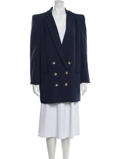 Pre-owned Walter Baker Coat In Blue