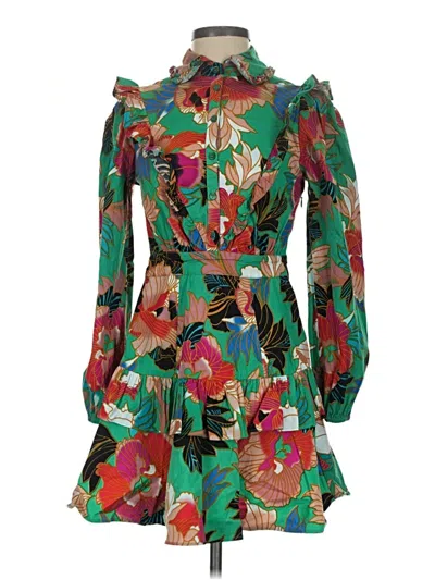 Pre-owned Walter Baker Cocktail Dress In Green