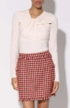 Walter Baker Corinne Long Sleeve Top In Bone