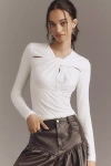 Walter Baker Corinne Top In White
