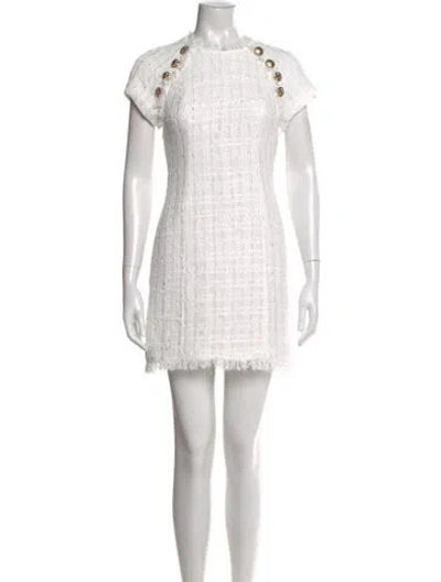 Pre-owned Walter Baker Crew Neck Mini Dress