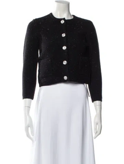 Pre-owned Walter Baker Crew Neck Sweater In Black