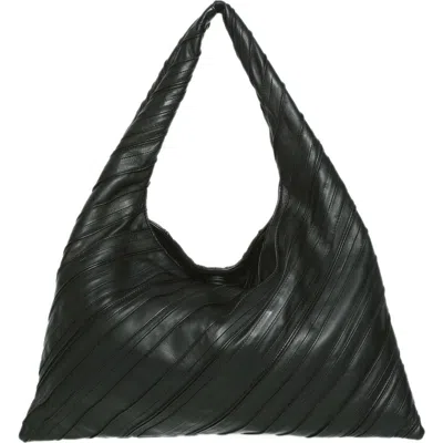 Walter Baker Dakota Leather Shoulder Bag In Black
