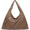 Walter Baker Dakota Leather Shoulder Bag In Brown