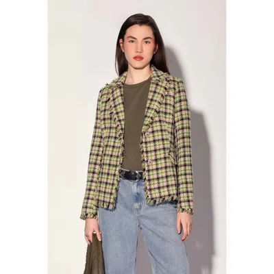 Walter Baker Damon Wool-blend Blazer In Neutral