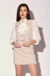 Walter Baker Dana Vest In Neutral