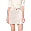 Walter Baker Daniella Tweed Miniskirt In Bayside Tweed