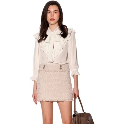 Walter Baker Daphne Skirt In Neutral