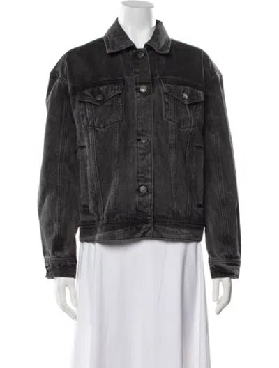 Pre-owned Walter Baker Denim Jacket In Grey