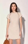 Walter Baker Desiree Dress In Brown