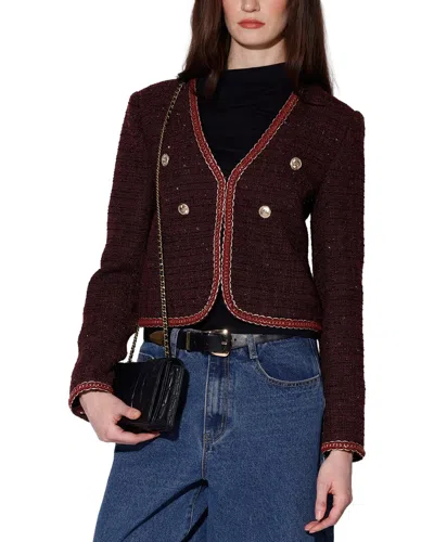 Walter Baker Elodie Jacket In Brown