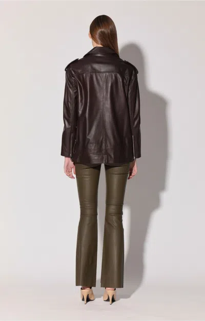 Walter Baker Emery Jacket, Mocha - Leather In Brown
