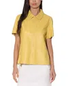 Walter Baker Eros Leather Top In Yellow