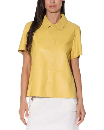 Walter Baker Eros Leather Top In Yellow