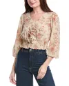 Walter Baker Estefanie Top In Pink