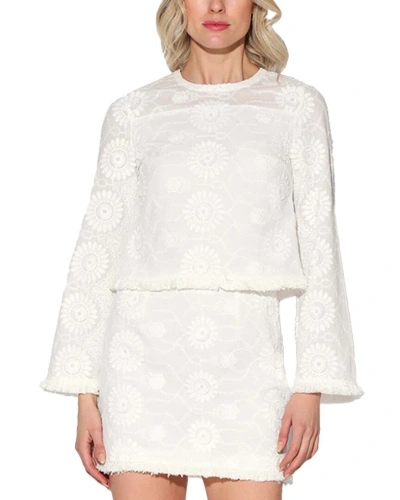 Walter Baker Fontaine Top In White