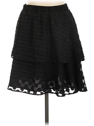 Pre-owned Walter Baker Formal Skirt In Black
