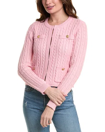 Walter Baker Giselle Cardigan In Pink