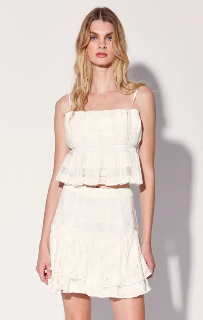 WALTER BAKER GWENETH TOP, WHITE