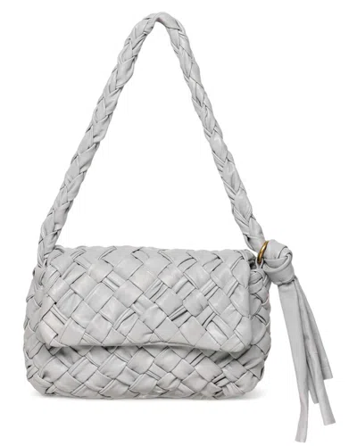 Walter Baker Halston Leather Flap In Gray
