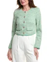 Walter Baker Harmony Jacket In Green