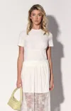 Walter Baker Harriet Top, White In White