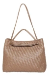 Walter Baker Hazel Large Leather Tote In Cedar