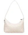 Walter Baker Hazel Leather Shoulder Bag In White