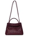 Walter Baker Hazel Leather Tote In Black