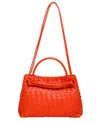 Walter Baker Hazel Leather Tote In Red