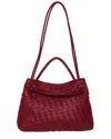 Walter Baker Women's Hazel Leather Top Handle Bag In Red