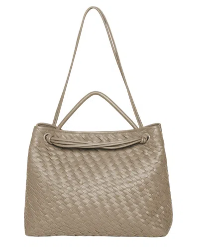 Walter Baker Hazel Leather Tote In White