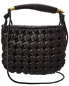Walter Baker Hazel Mini Woven Leather Hobo