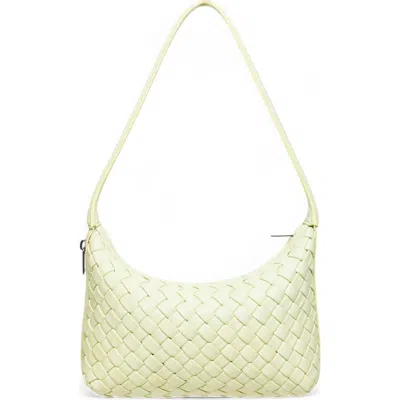 Walter Baker Hazel Woven Shoulder Bag In Matcha