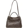 Walter Baker Hazel Woven Tote Bag In Mocha