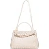 Walter Baker Hazel Woven Tote Bag In Oyster