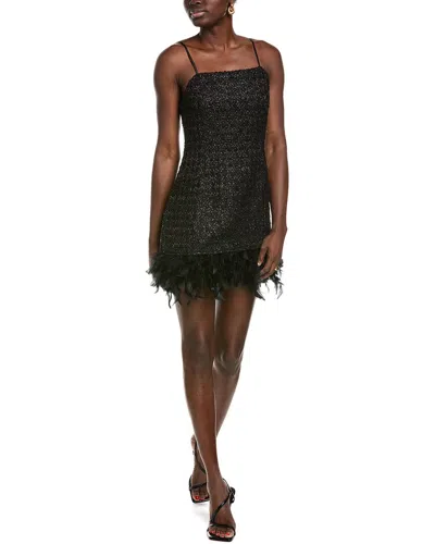 Walter Baker Helen Mini Dress In Black