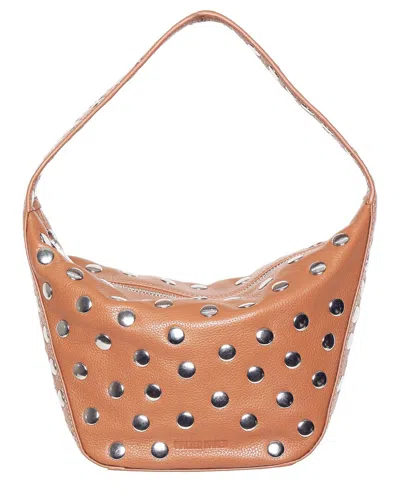 Walter Baker Hendrix Leather Shoulder Bag In Brown