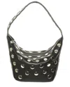 Walter Baker Hendrix Circle Stud Mini Shoulder Bag In Black