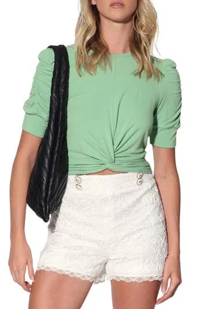 Walter Baker Holly Twist Top In Green