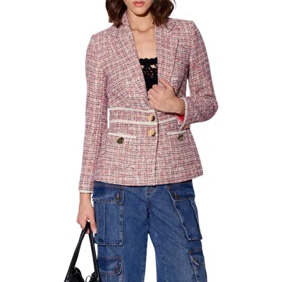 Walter Baker Huxley Tweed Blazer In Canyon Tweed