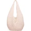 Walter Baker Issey Raffia Hobo Bag In Natural