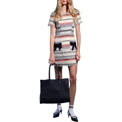 Walter Baker Jada Tweed Dress In Green