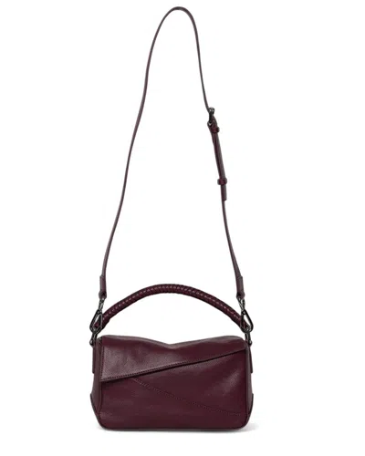 Walter Baker Jagger Leather Crossbody In Black