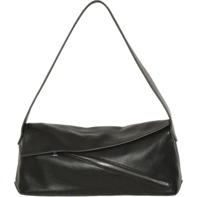 Walter Baker Jagger Leather Shoulder Bag In Black