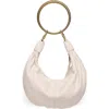Walter Baker Jane Leather Mini Hobo In Oyster