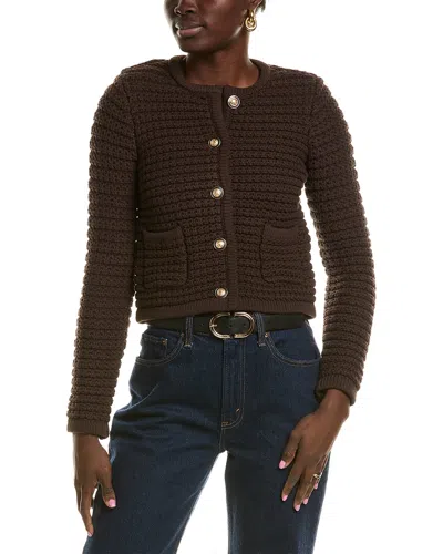 Walter Baker Janis Cardigan In Gold