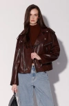 Walter Baker Jett Jacket In Animal Print