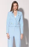 Walter Baker Joelle Blazer Jacket In Blue