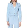 Walter Baker Joelle Blazer Jacket In Baby Blue
